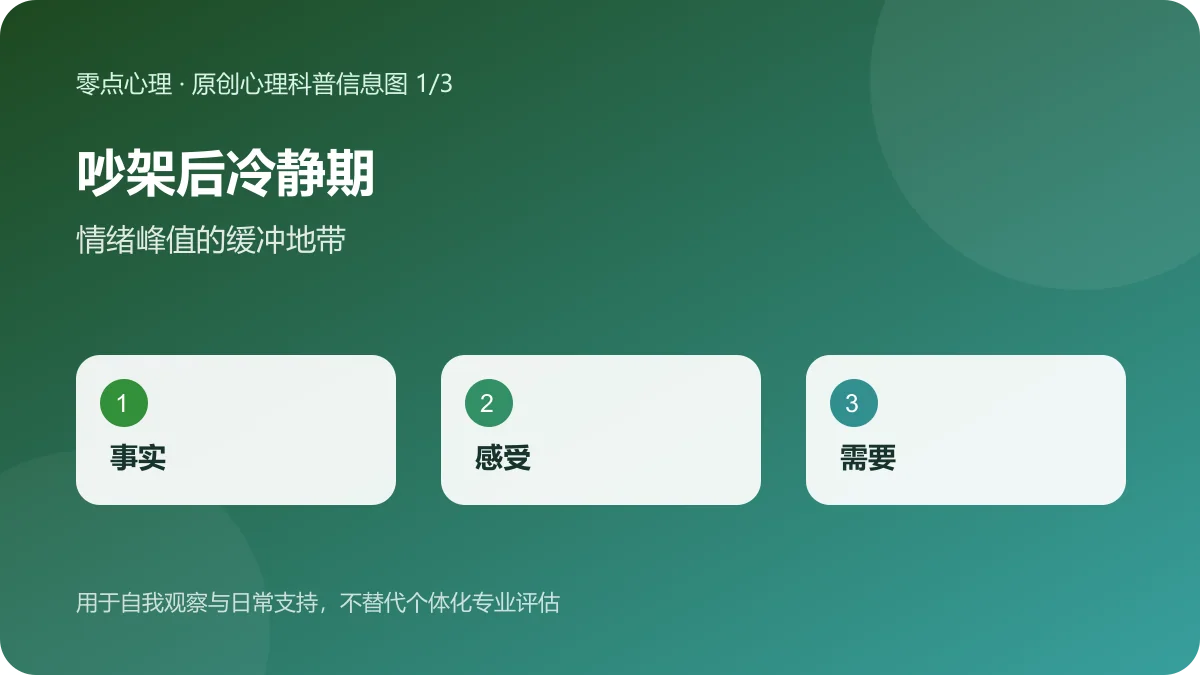 吵架后多久再沟通合适：设计不伤人的冷静期