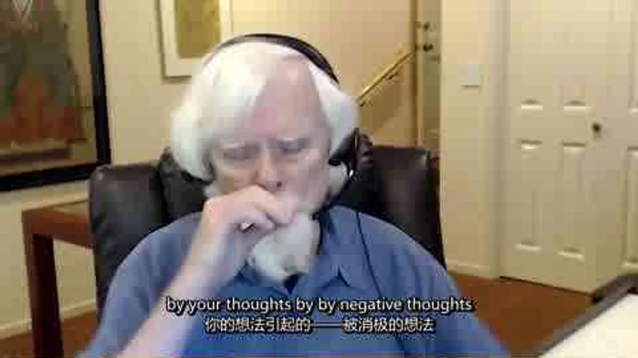 看斯坦福心理学教授David Burns回答抑郁和焦虑的根源是什么视频封面