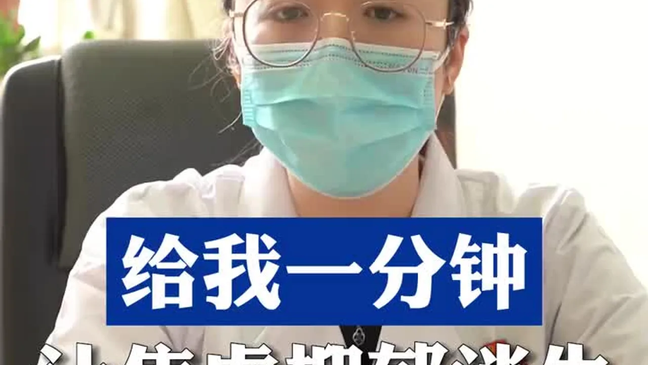 给我一分钟，让焦虑抑郁消失。视频封面
